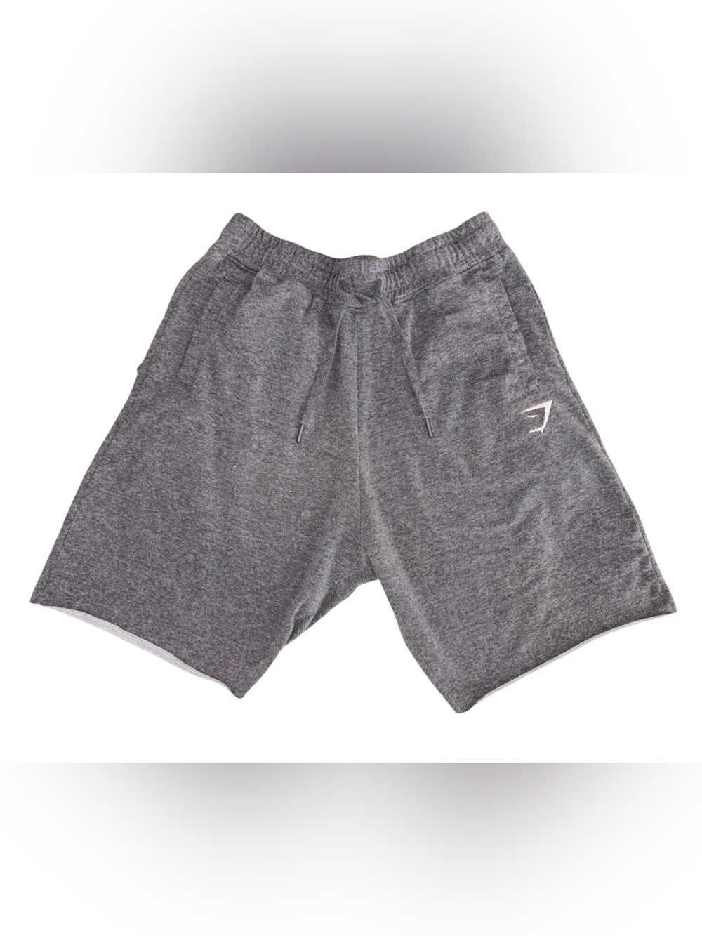 Gymshark Critical Sweat Shorts Gray Drawstring Workout Shorts Size Large